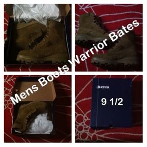 Brand new mens boots warrior bates.