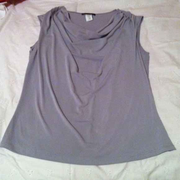 💋TRADED💋Gray blouse