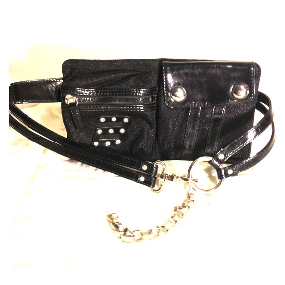 Bebe Sport Blingy Hip Pouch