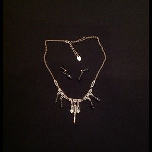 Necklace and matching bracelet