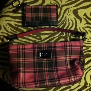 Coach purse & matching coin purse