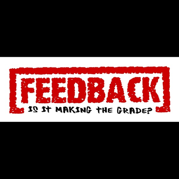 I welcome feedback!