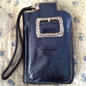 Reduced !!!Beautiful blue Brighton wristlet.