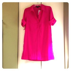 Magenta tunic top