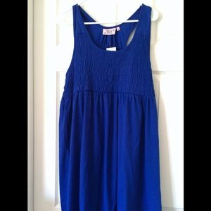 A racerback sundress