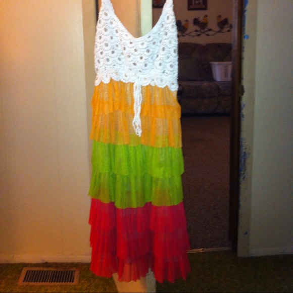 Multi colored dress