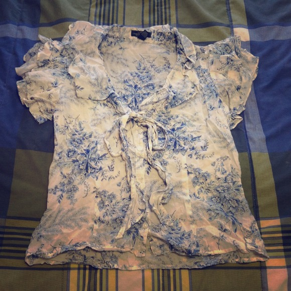 NWOT Ralph Lauren ruffle top