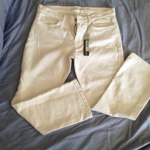 J Brand Cropped Flair - NWT white sz 29