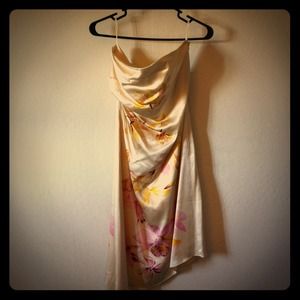 **Reduced**Silk summer dress by Banana Republic .