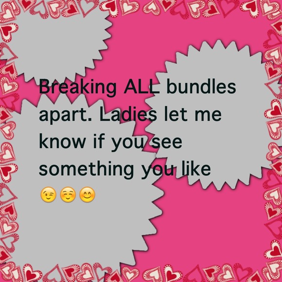 Breaking all bundles apart..