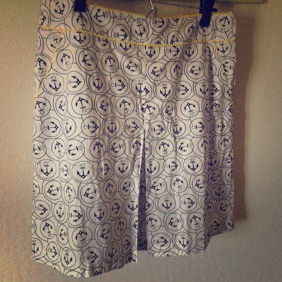 Nautical L.L.Bean summer skirt