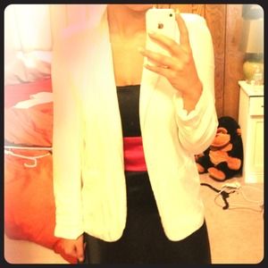 White blazer