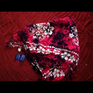 Pink, Purple & White Sarong