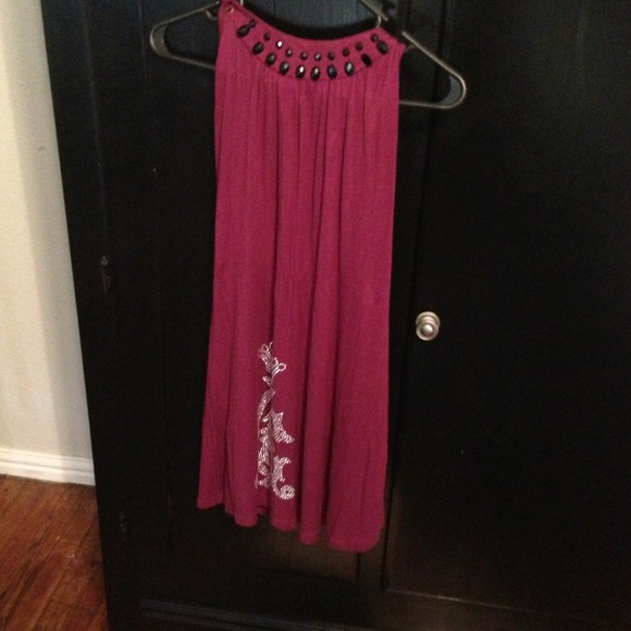 Christian Audigier halter dress