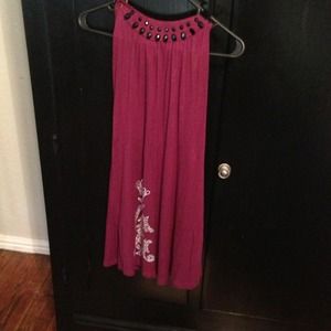 Christian Audigier halter dress