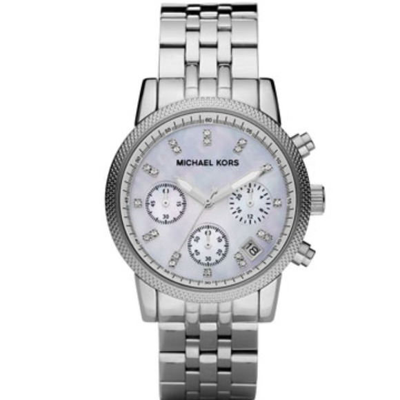 SOLD!!!!!!!!Michael Kors silver watch