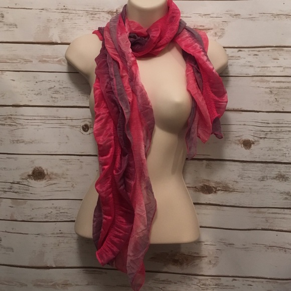 5 for $25 sale Pink & purple scarf ❤