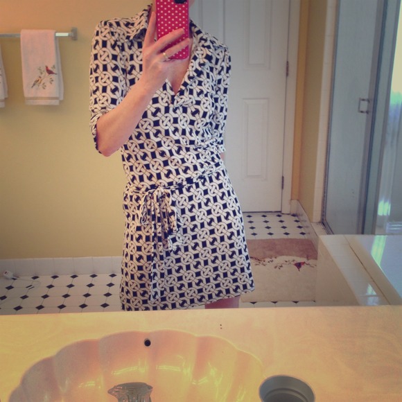 Laundry wrap dress