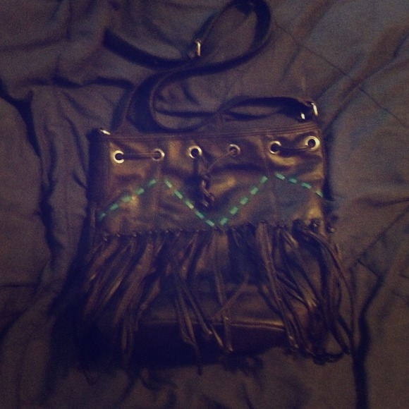 Billabong black cross body purse