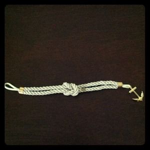 TRADED!!! Rope Anchor Bracelet