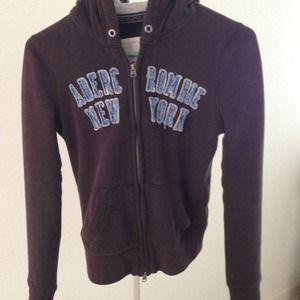 Brown Abercrombie sweatshirt