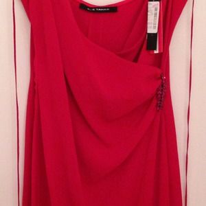 Red Elie Tahari dress