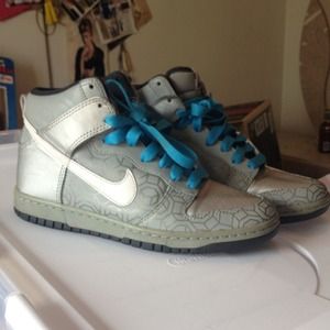 Nike high top dunk.