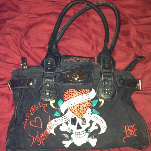 Authentic Ed hardy purse.