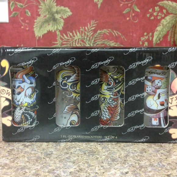 Ed Hardy Shot Glasses