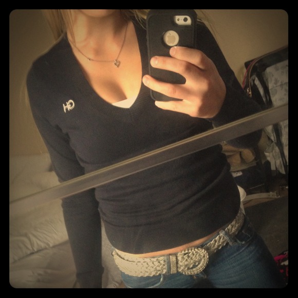 GILLY HICKS V-neck sweater ! Brand new .