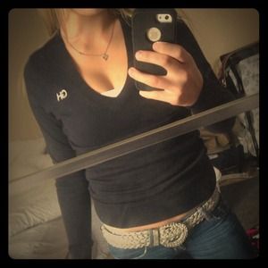 GILLY HICKS V-neck sweater ! Brand new .