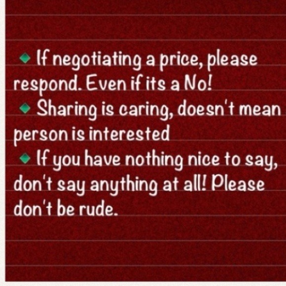 Poshmark Etiquette - Picture 2 of 2