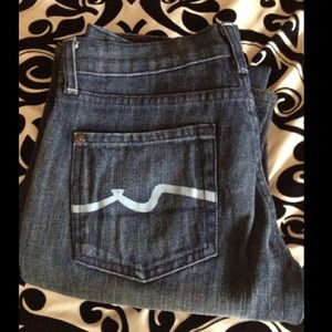 Seven for all man kind boot cut jeans