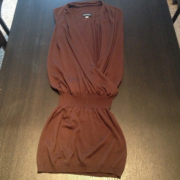 Chocolate brown tunic