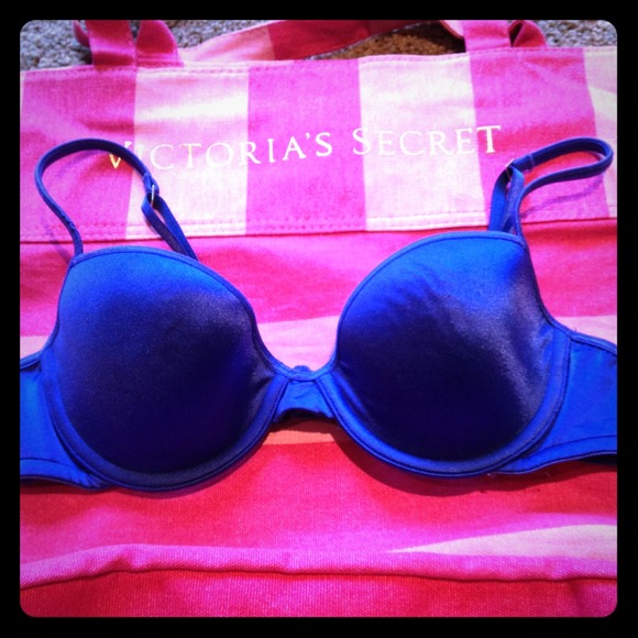 Blue Victoria's Secret bra