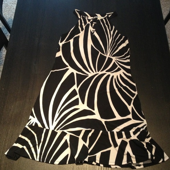 WHBM matte jersey dress