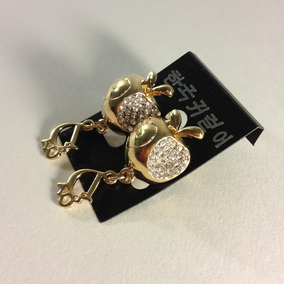 Dior Apple Earrings - Picture 1 of 3