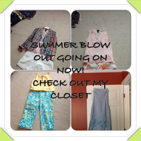 All summer clothes on sale now!