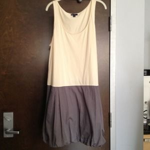Gap Cream/Gray Dress