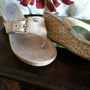 RESERVED Guess Sandals & Watch Bundle