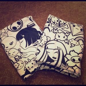 Two Queen size Toki Doki pillowcases