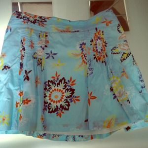 J.Crew Floral Print Skirt