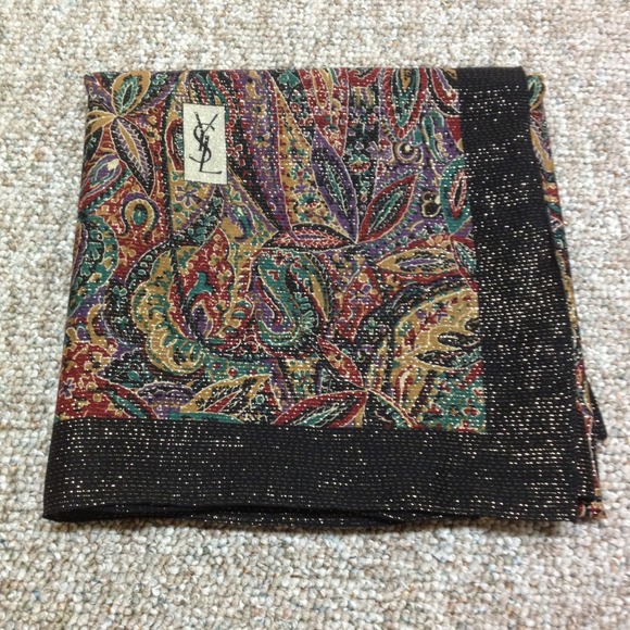 🚫Sold in Bundle🚫Authentic YSL Scarf