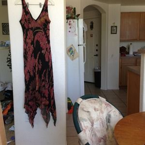 ⛔Hold⛔Beautiful silk dress.