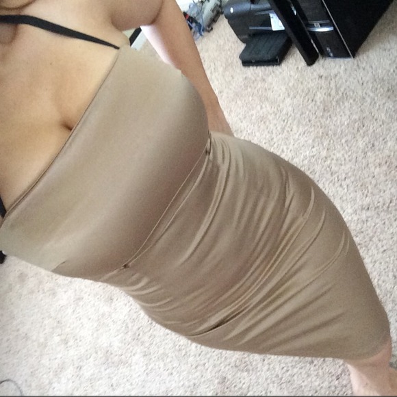 Strapless dress!!