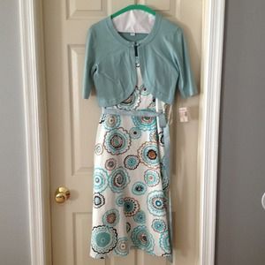 Brand new dress from dress barn. Size 6 with tags