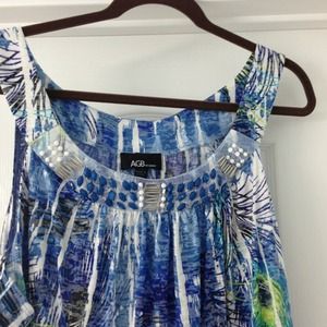 SOLD!!!! Summer embellished tank