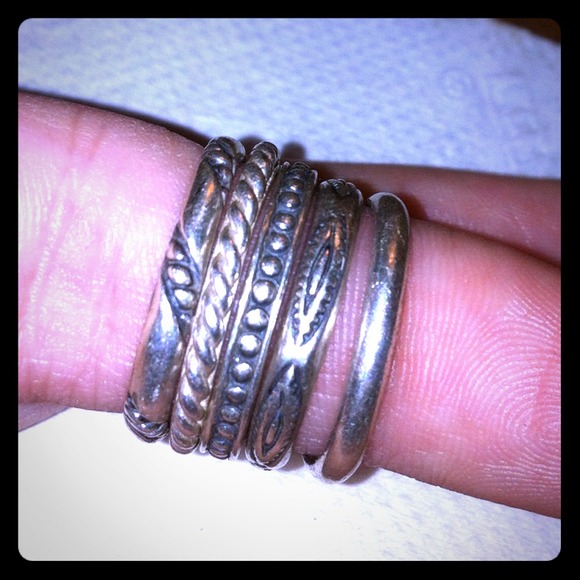 SOLD - SILPADA stack rings