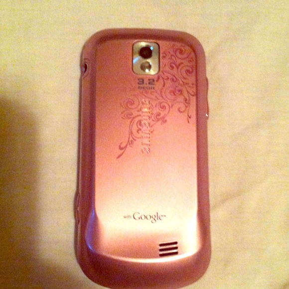 Cute pink sprint android phone