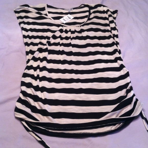 Charlotte Russe Striped Tee